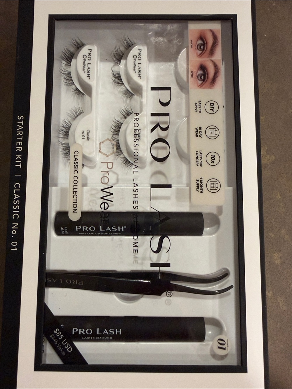 ProLash Starter Kit - Black Lashes & Tools